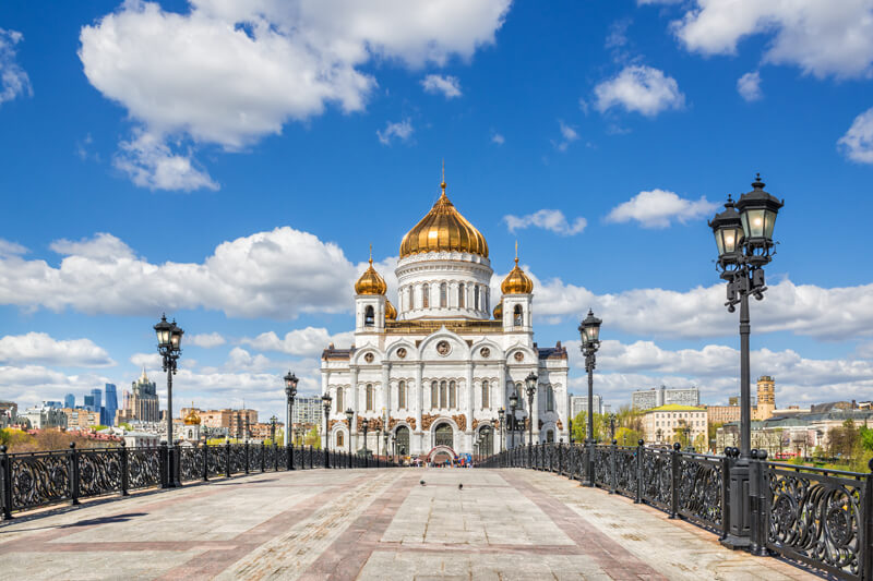 Chiêm ngưỡng nhà thờ Chúa cứu thế trong chuyến du lịch Moscow - Du lịch Nga